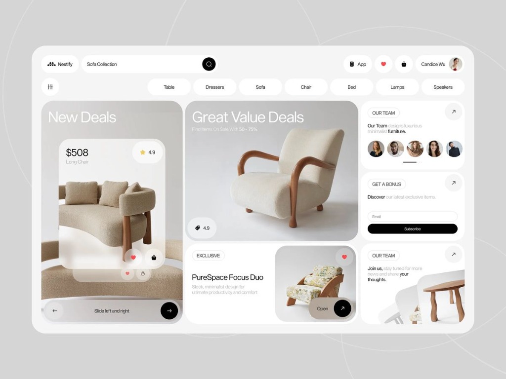 Furniture Shopping App